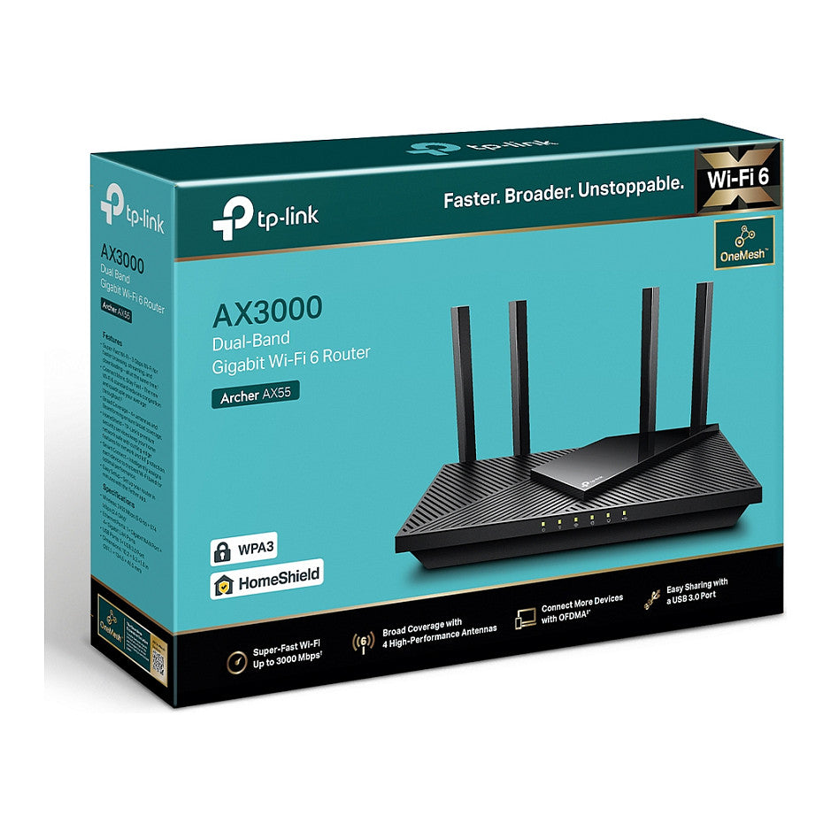 TP-LINK ARCHER AX55 Wi-Fi 6 Router