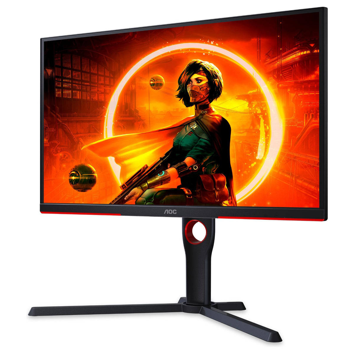 63,5cm/25" (1920x1080) AOC Gaming G3 25G3ZM/BK FHD WLED 240Hz 0,5ms HDMI DP Black/Red