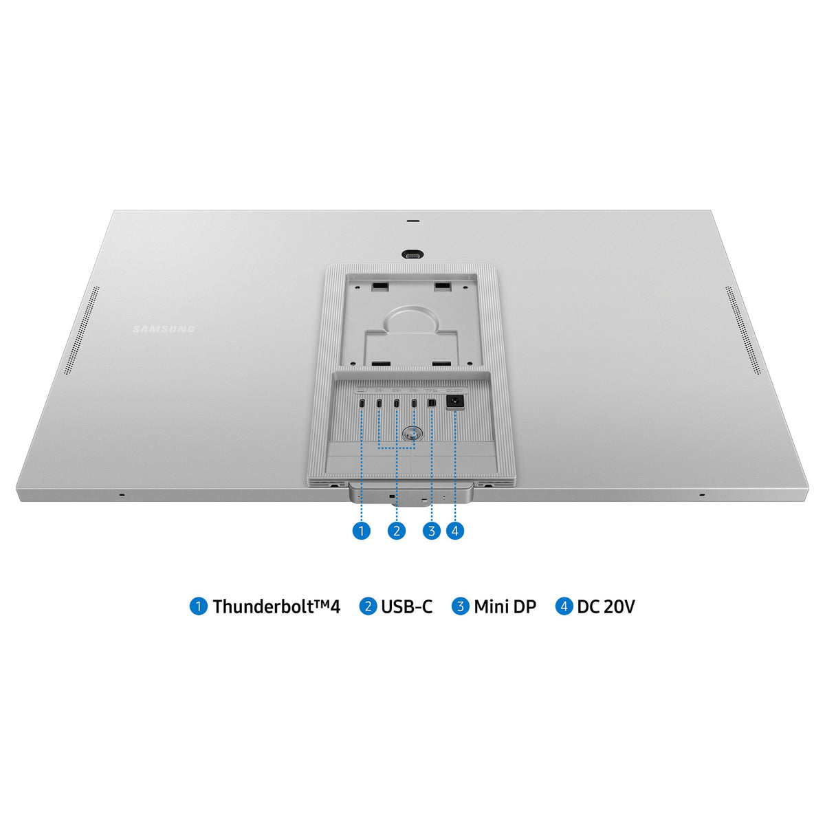 68,6cm/27" (5120 x 2880) Samsung ViewFinity S27C902PAU 5K IPS 60Hz 5ms MiniDP Thunderbolt LS Webcam Silver
