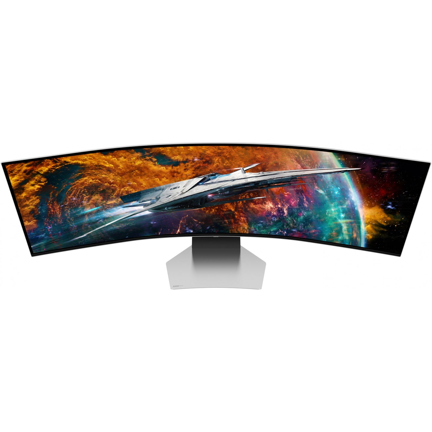 124cm/49" (5120x1440) Samsung Odyssey OLED G9 S49CG954SU UWQHD 240Hz curved 0,03ms 2xUSB-C MiniDP MicroHDMI HDMI LS Silver