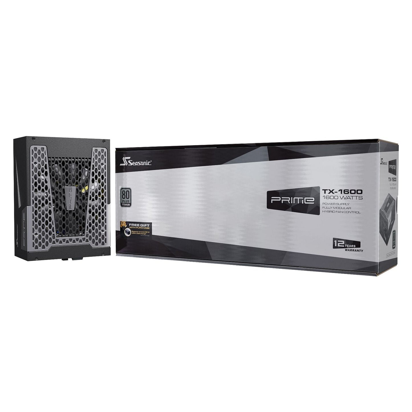 1600W Seasonic PRIME TX-1600 ATX 3.1 |80+ Titanium