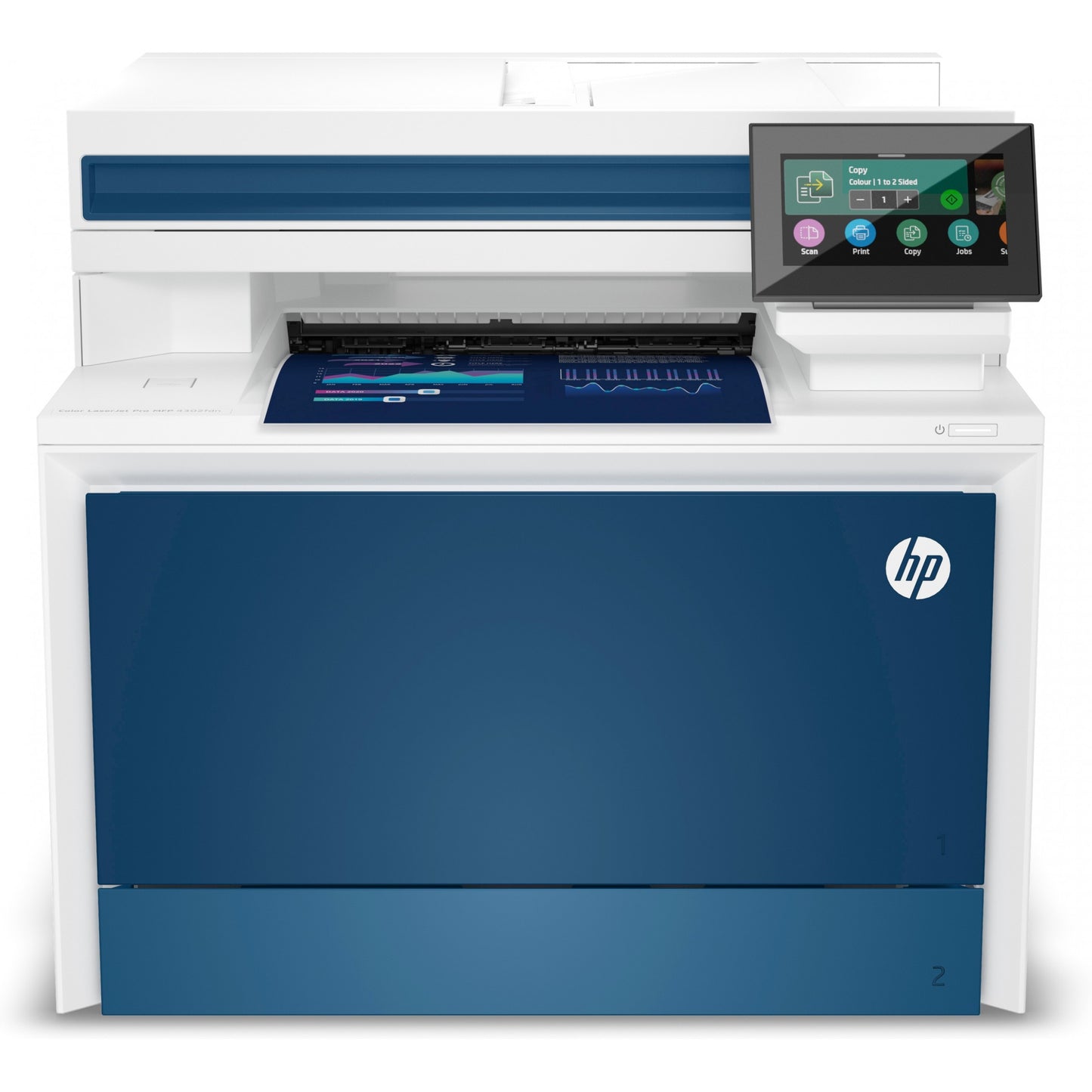 HP Color LaserJet Pro MFP 4302fdn Farblaser-Multifunktionsdrucker 4in1 A4 LAN Duplex ADF