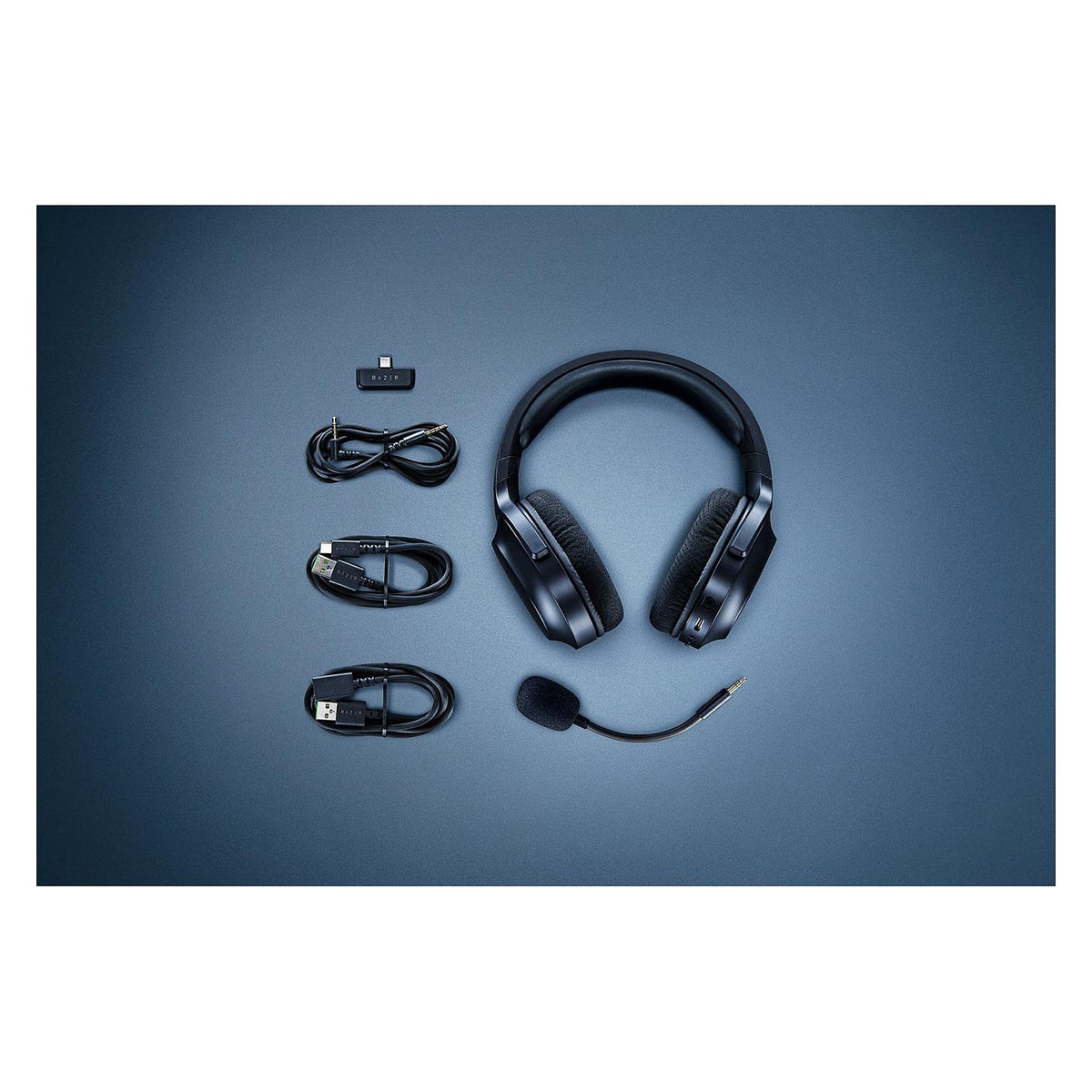 Razer Barracuda X Headset (wireless/Funk, 2,4GHz + Bluetooth 5.2 // virtual 7.1/THX Spatial Sound) - USB-C
