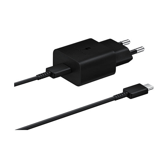 Samsung Schnellladegerät 15W Netzteil inkl. Datenkabel USB Type-C black