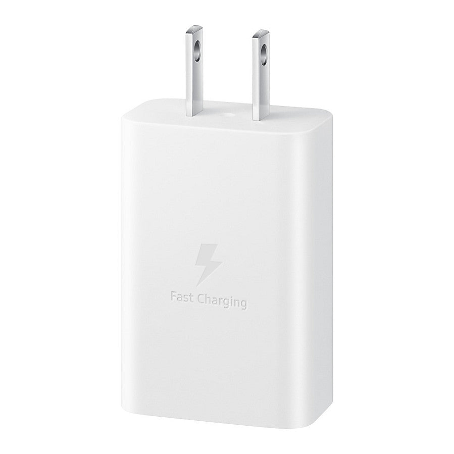 Samsung Schnellladegerät 15W Netzteil inkl. Datenkabel USB Type-C white