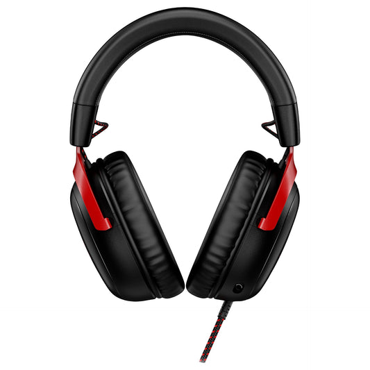 HP HyperX Cloud III Gaming Headset/7.1 Sound/DTS Headphone:X/Spatial Sound/Over-Ear - schwarz/rot