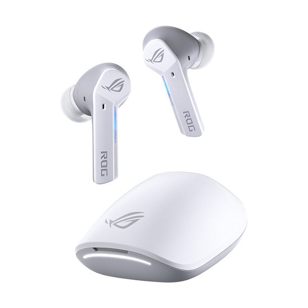 ASUS ROG - Cetra True Wireless - Wireless Headset/Virtual 7.1 Sound/Active Noise Canceling (ANC)/In-Ear - weiß
