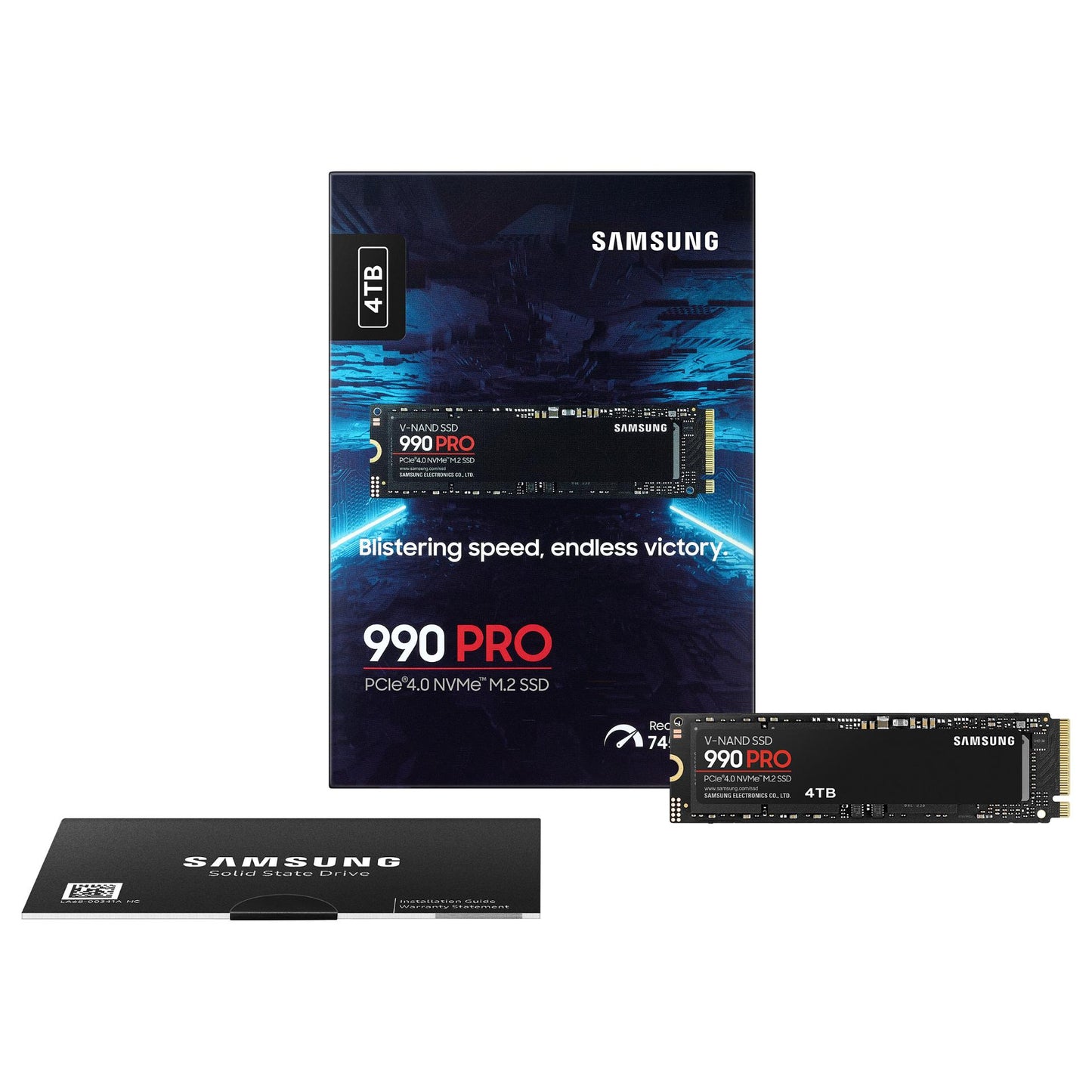 M.2 4TB Samsung 990 PRO NVMe PCIe 4.0 x 4 retail