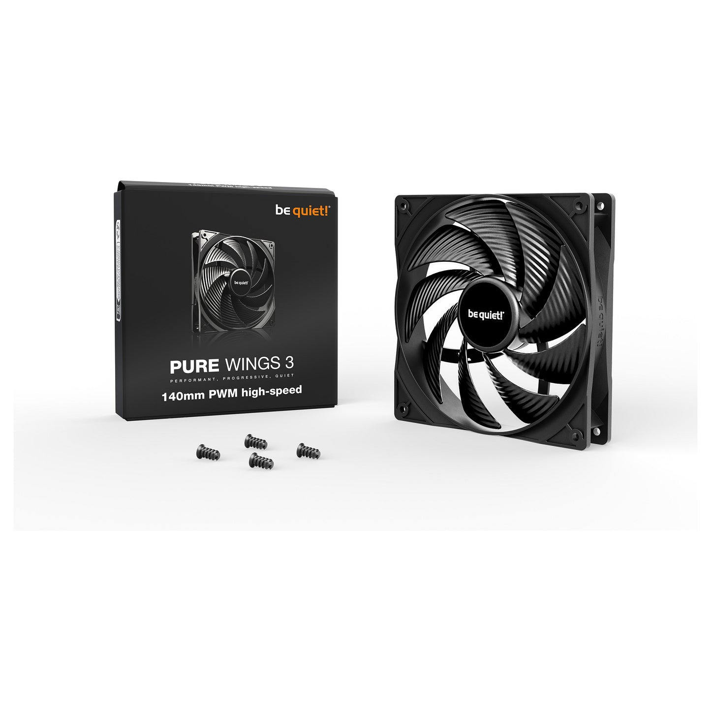 140mm be quiet! Pure Wings 3 PWM high-speed