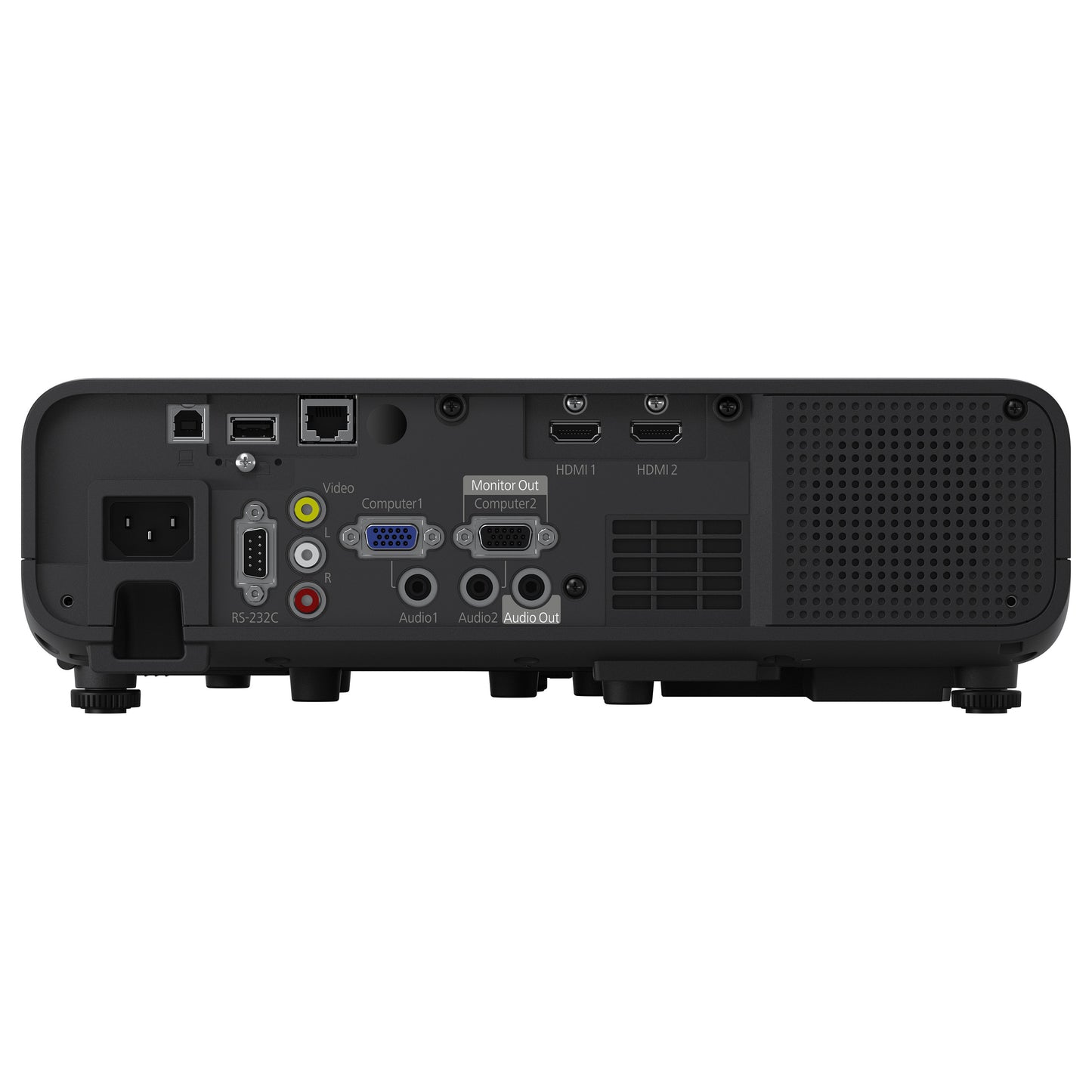 (1920x1080) Epson EB-L265F 3-LCD Laser 4600 Lumen 16:9 VGA HDMI USB composite video Speaker Full HD Black
