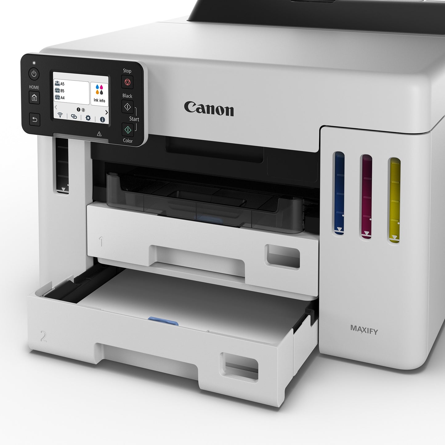 T Canon MAXIFY GX5550 Tintenstrahldrucker A4 LAN WLAN 500 Blatt