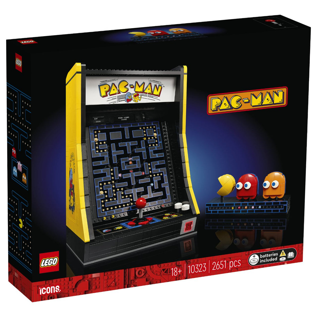 LEGO Icons PAC-MAN Spielautomat 10323