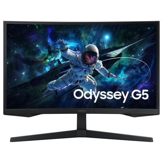 68,6xm/27" (2560x1440) Samsung Odyssey G5 Gaming G55C S27CG554EU 16:9 QHD 1ms 165Hz HDR10 HDMI DP Black