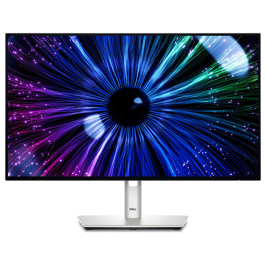 60,47cm/23,8" (1920x1080) Dell UltraSharp 24 U2424HE 16:9 FHD IPS 120Hz 5ms DP HDMI USB-C-Hub VESA Silver/Black