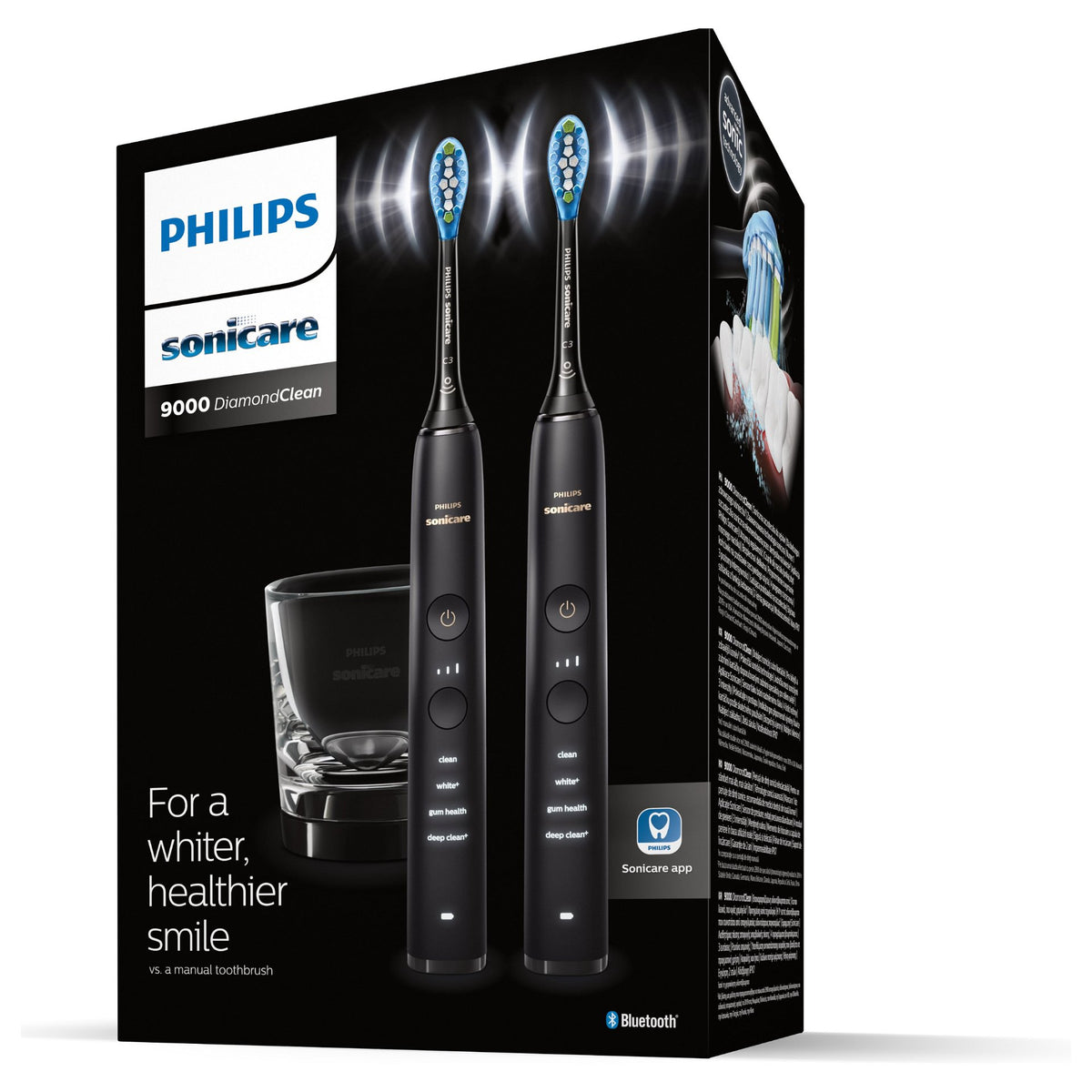Philips Sonicare Diamond Clean 9000 Zahnbürsten-Set HX9914/54