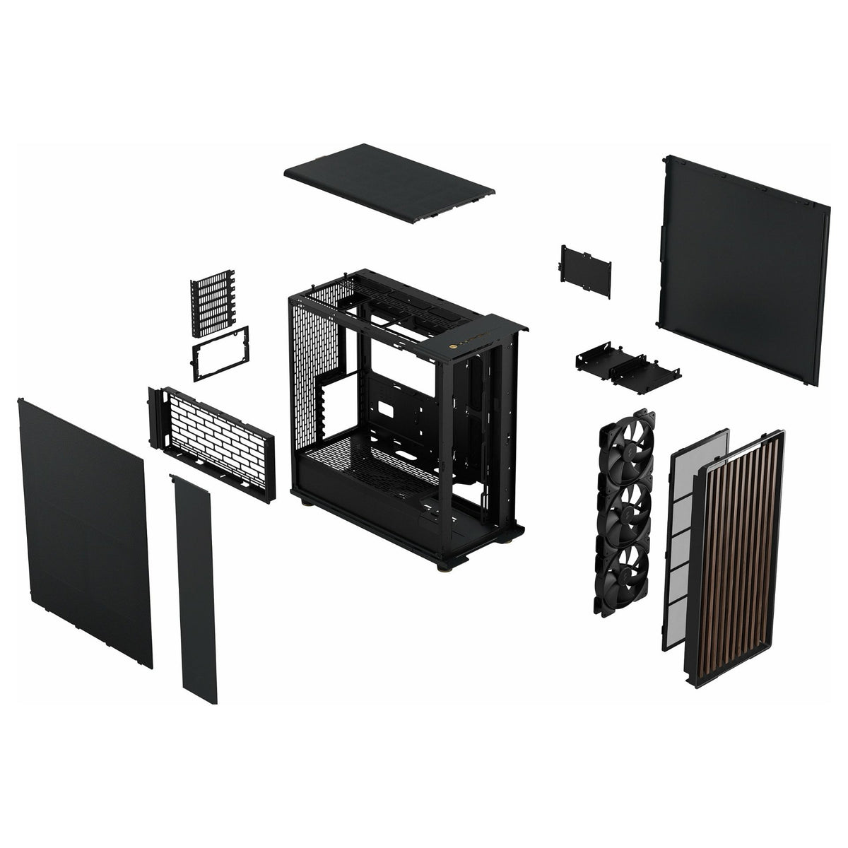 Midi Fractal Design North XL Charcoal Black