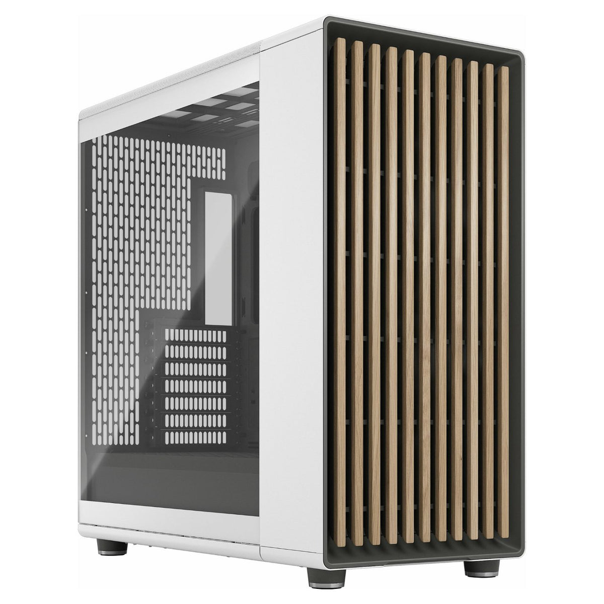 Midi Fractal Design North XL Chalk White TG Clear