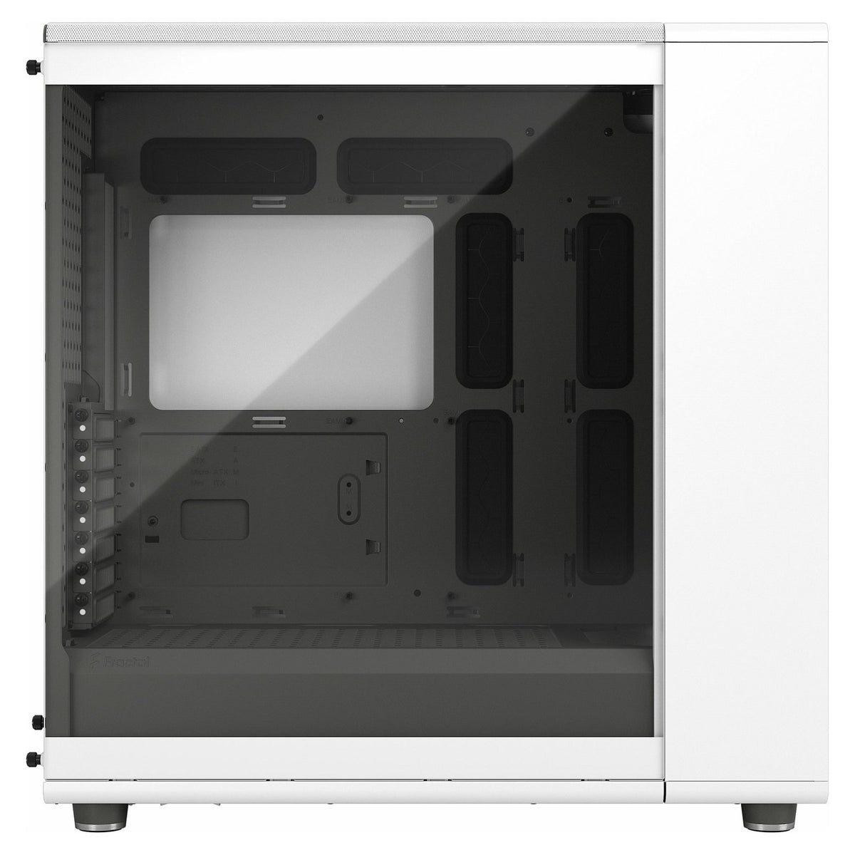 Midi Fractal Design North XL Chalk White TG Clear