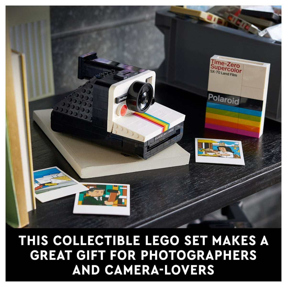 LEGO Ideas Polaroid OneStep SX-70 Sofortbildkamera 21345