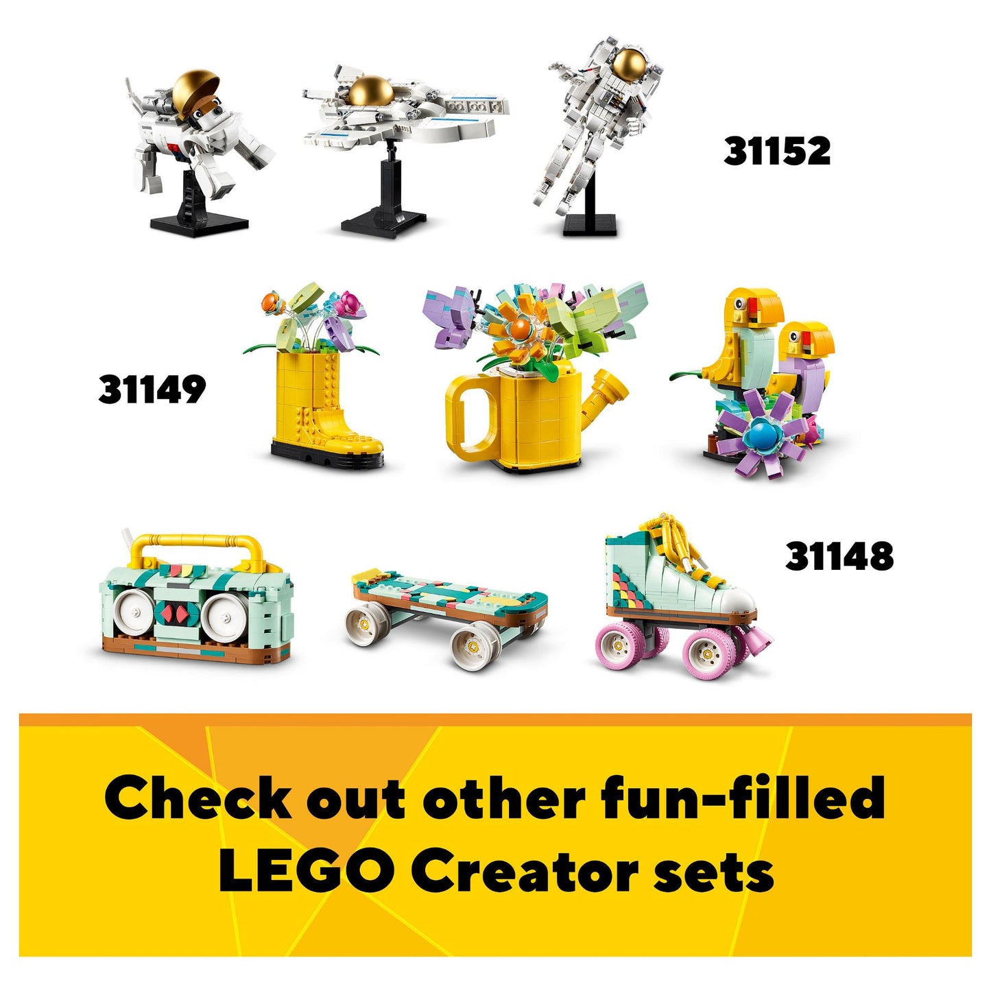 LEGO Creator 3-in-1 Tiersafari 31150