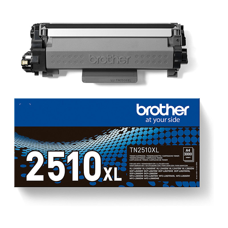 Brother Toner TN-2510XL Schwarz bis zu 3.000 Seiten nach ISO/IEC 19752