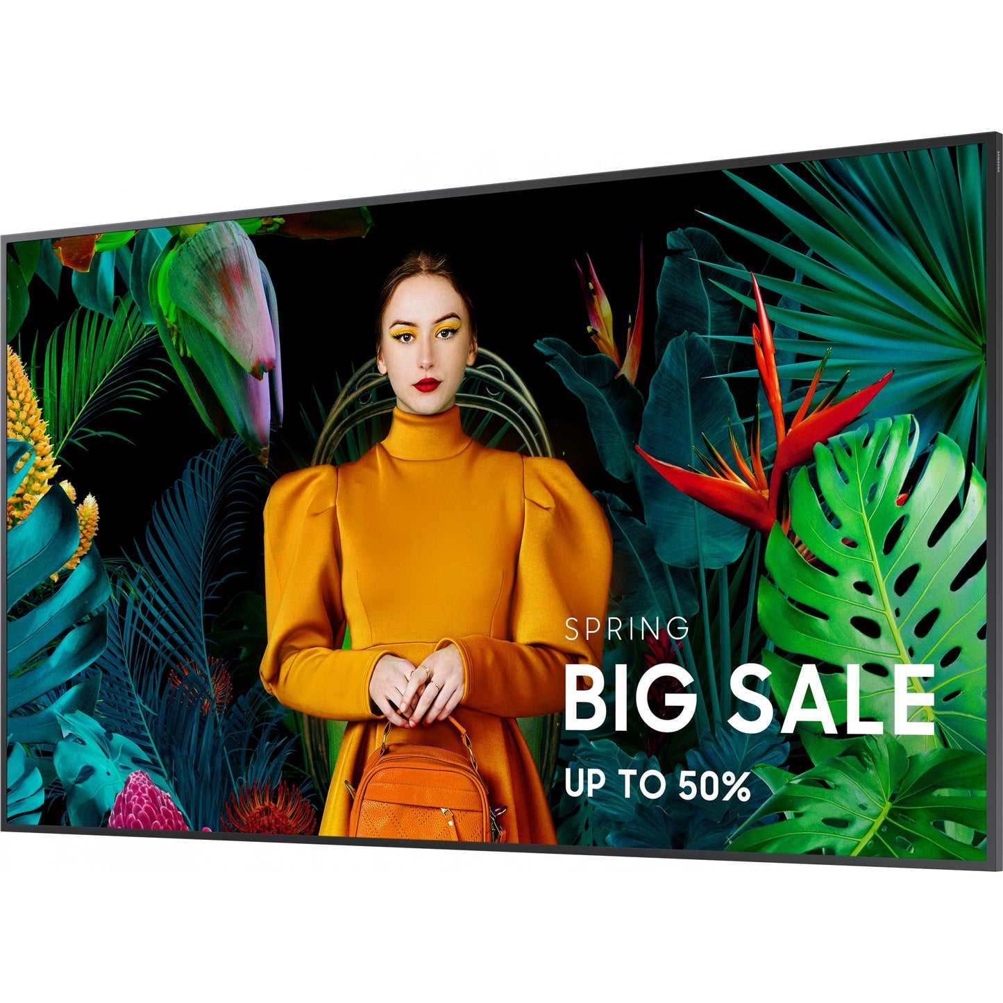 138cm/55" (3840x2160) Samsung LH55QBCEBGCXEN 16:9 4K UHD VA 8ms 60Hz 16/7 Digital Signage HDMI DVI USB TizenOS Black