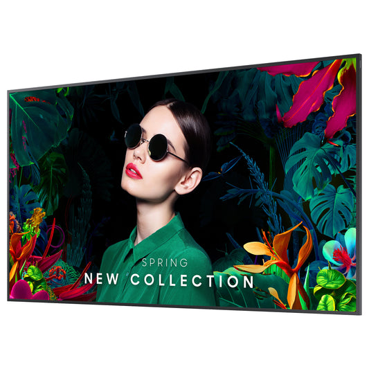 163cm/65" (3840x2160) Samsung LH65QMCEBGCXEN 16:9 IPS 4K UHD Digital Signage 24/7 8ms HDMI DP USB WIFI LAN BT