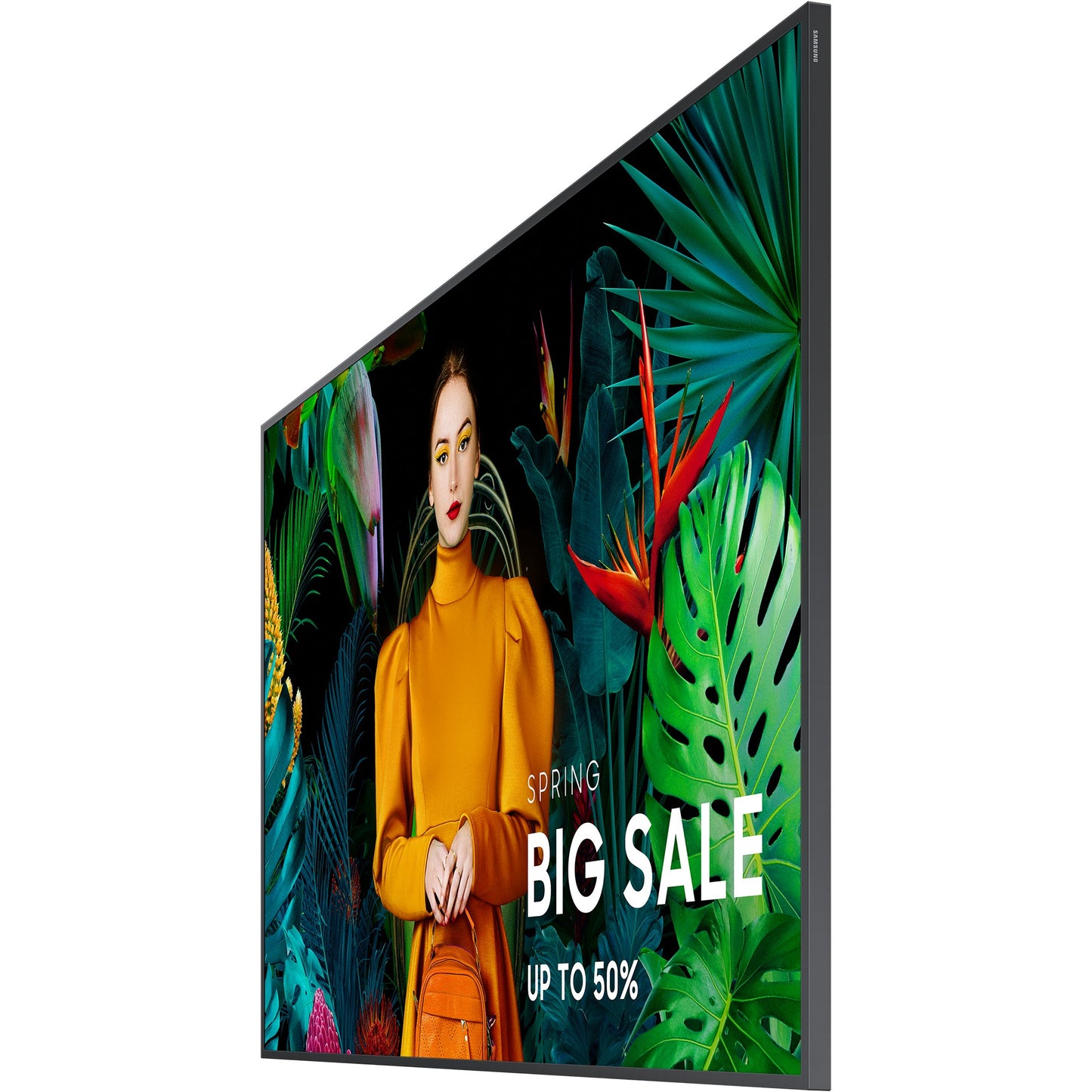 163cm/65" (3840x2160) Samsung LH65QMCEBGCXEN 16:9 IPS 4K UHD Digital Signage 24/7 8ms HDMI DP USB WIFI LAN BT