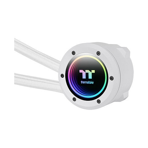 K Cooler Wasserkühlung Thermaltake TH240 V2 ARGB Sync CPU Liquid Cooler Snow Edition
