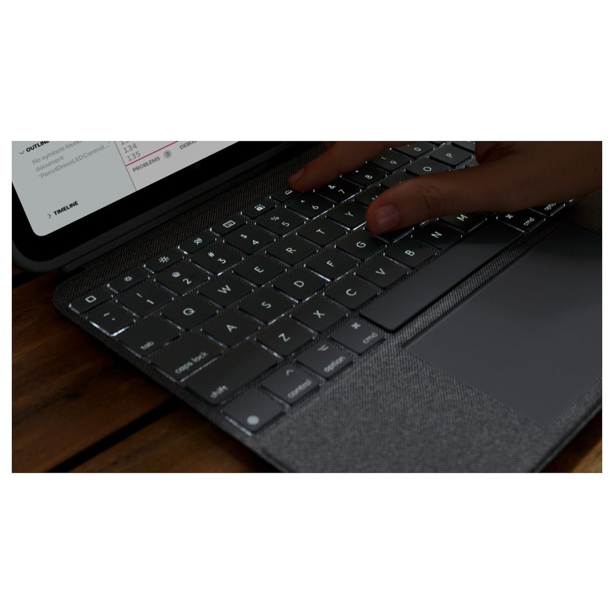 Logitech Combo Touch DE iPad 10.9" 10.Gen - Oxford Gray