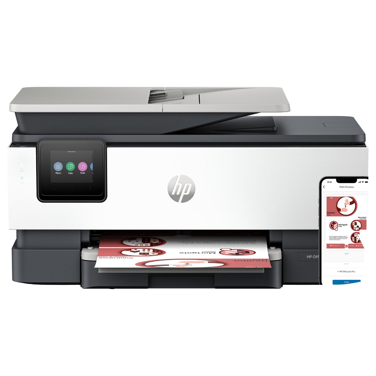 HP OfficeJet Pro 8132e Tinte-Multifunktionsdrucker 4in1 HP+ A4 LAN WiFi ADF Duplex