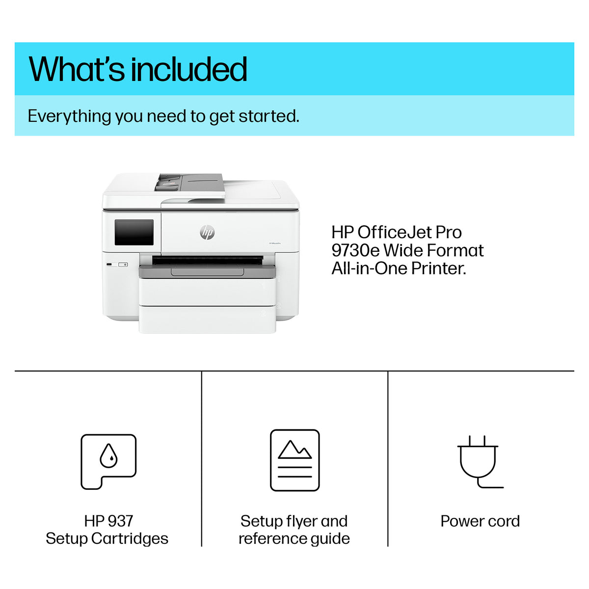 HP OfficeJet Pro 9730e Tinte-Multifunktionsdrucker 3in1 HP+ A3 LAN WiFi ADF Duplex