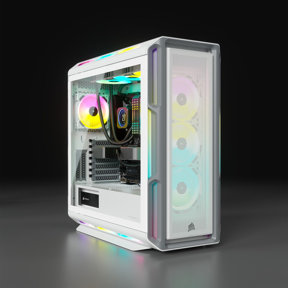 Midi Corsair iCUE 5000T RGB TG Weiß