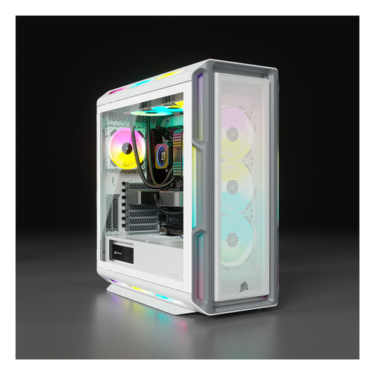 Midi Corsair iCUE 5000T RGB TG White