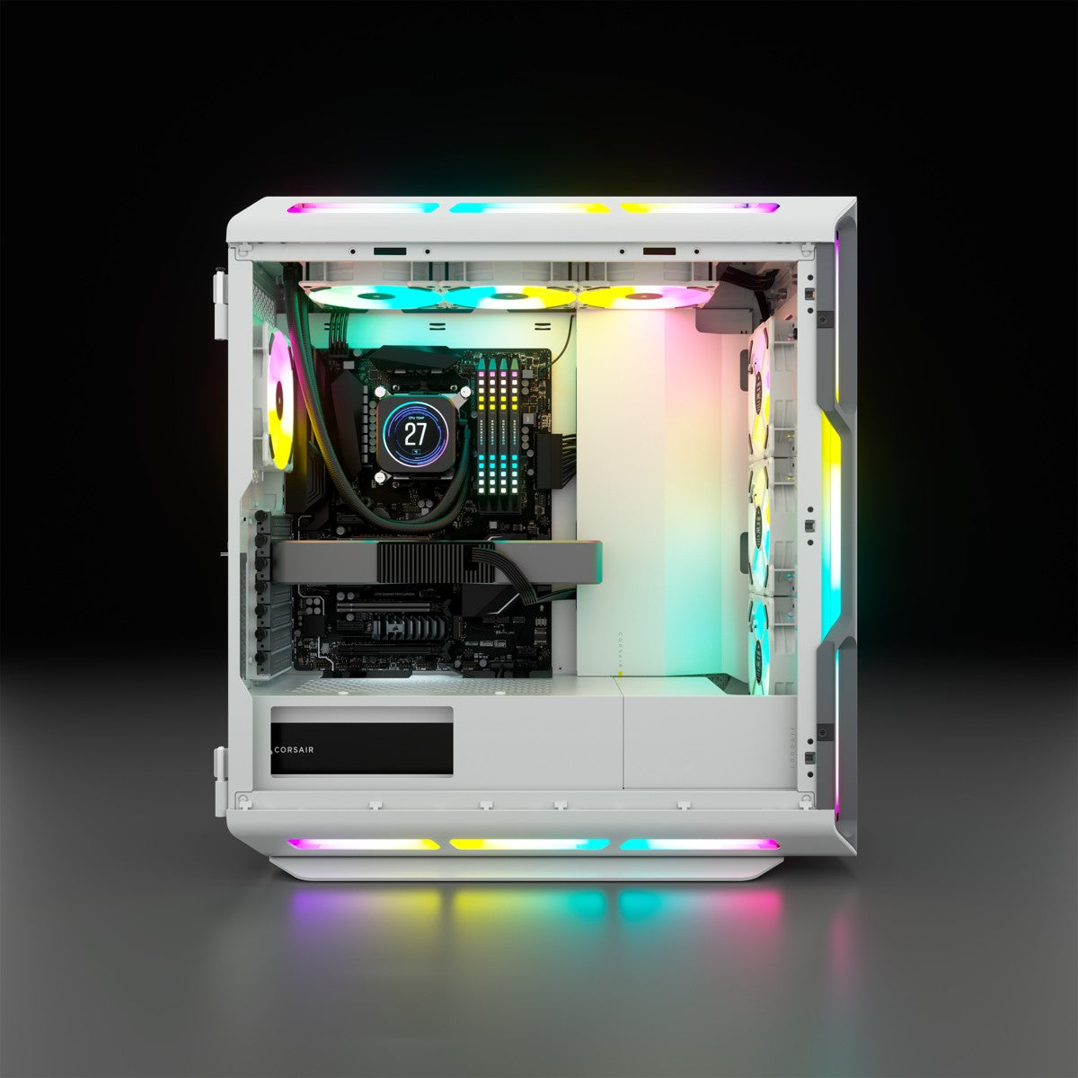 Midi Corsair iCUE 5000T RGB TG Weiß