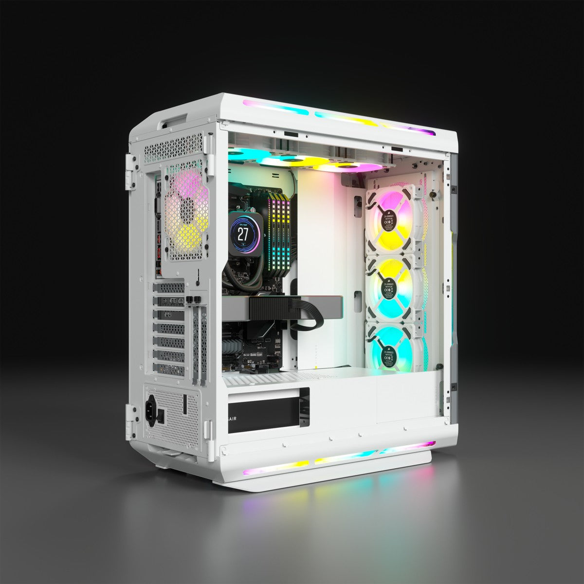 Midi Corsair iCUE 5000T RGB TG Weiß