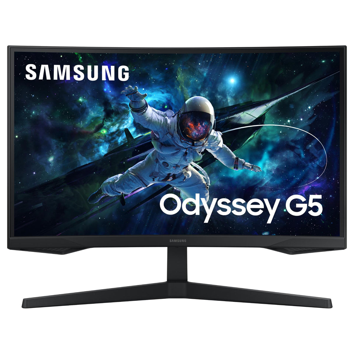 68,6cm/27" (2560x1440) Samsung Odyssey G5 S27CG552EU 16:9 QHD Curved 1ms 165Hz HDR10 HDMI DP Black
