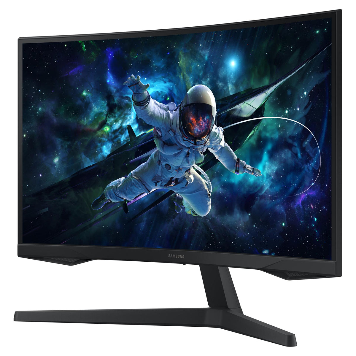 68,6cm/27" (2560x1440) Samsung Odyssey G5 S27CG552EU 16:9 QHD Curved 1ms 165Hz HDR10 HDMI DP Black