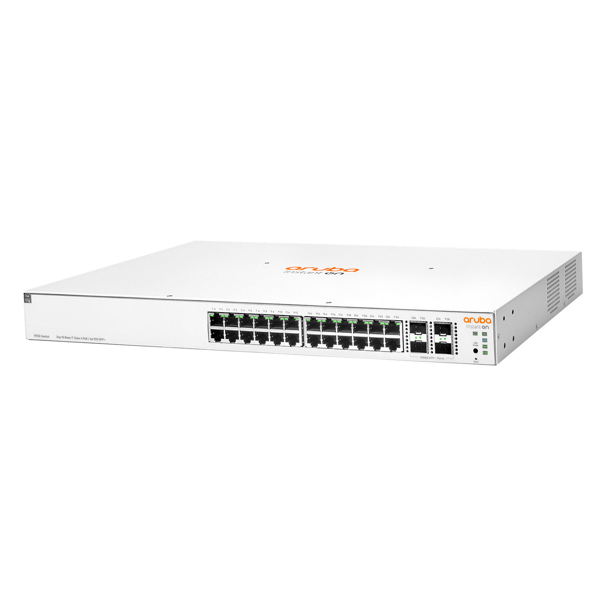 24+4P HP Enterprise Instant On 1930 M RM PoE 370W 4SFP+