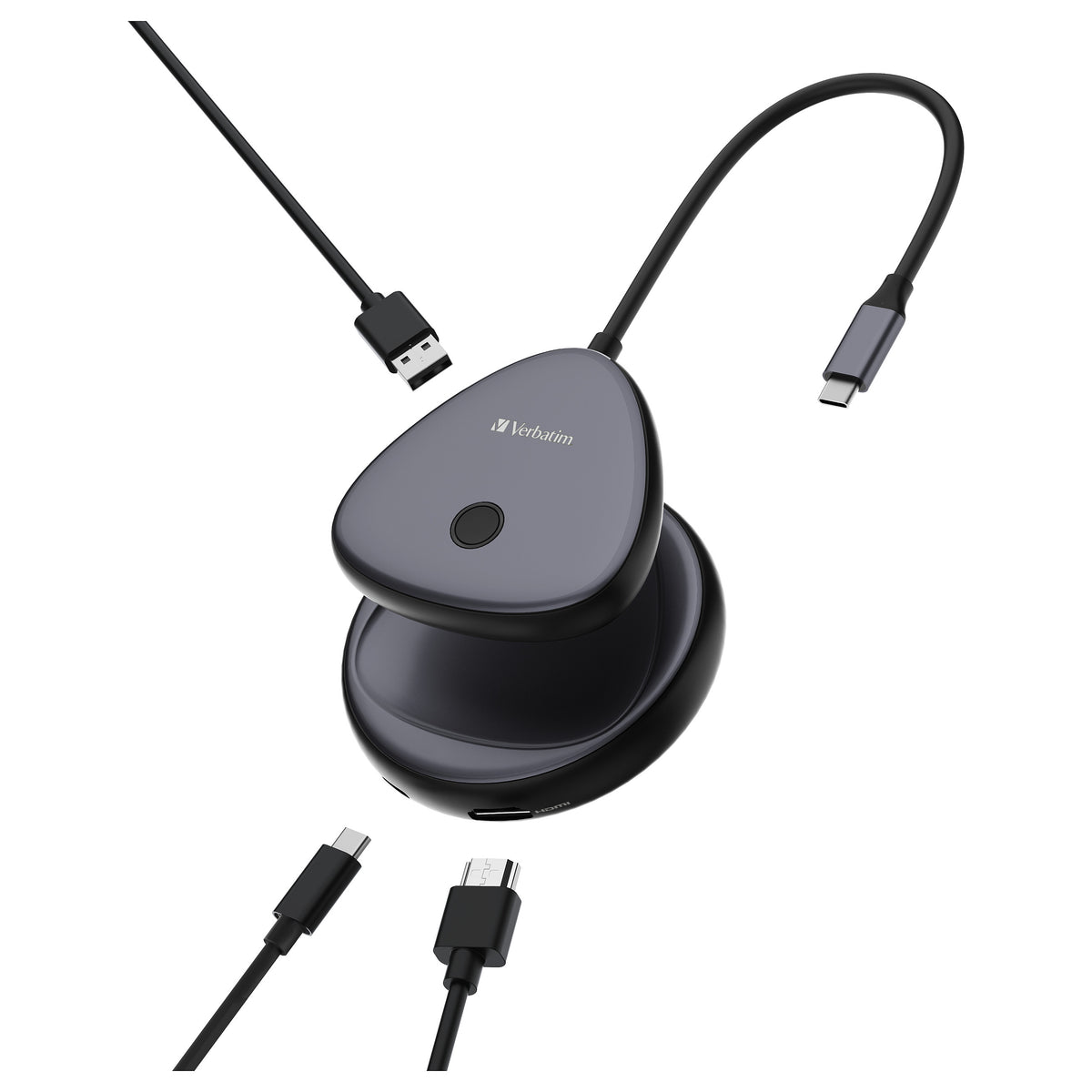 USB-C HUB Wireless-Display-Adapter HDMI 4K WDA-02 Verbatim
