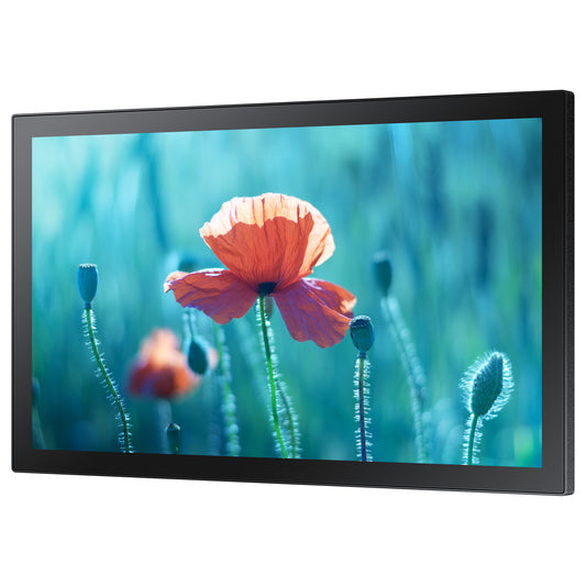 33,7cm/13,27" (1920x1080) Samsung QB13R-TM 16:9 FHD ADS Touch 16/7 30ms DigitalSignage USB HDMI Spealer WIFI Tizen Black