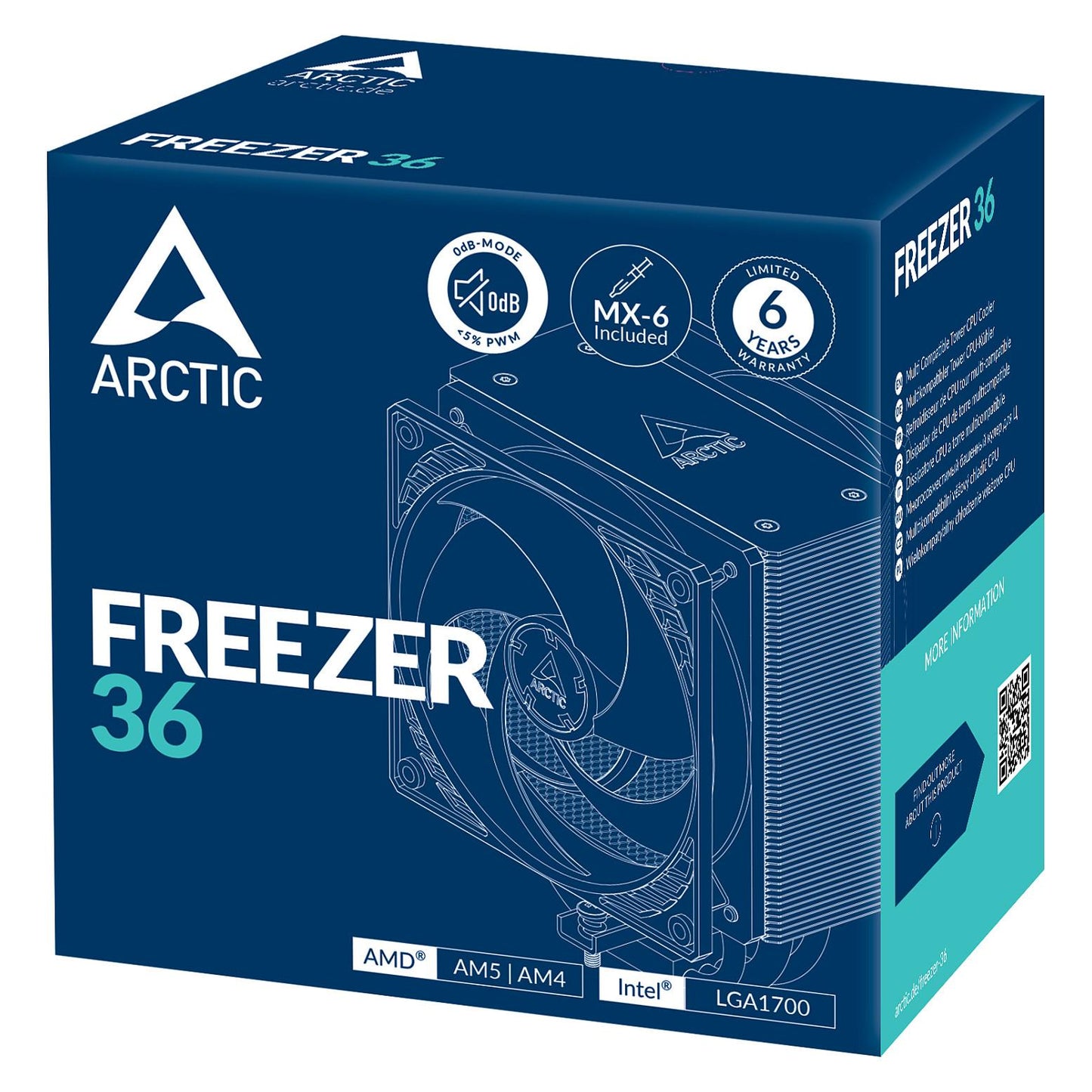 K Cooler Arctic Freezer 36