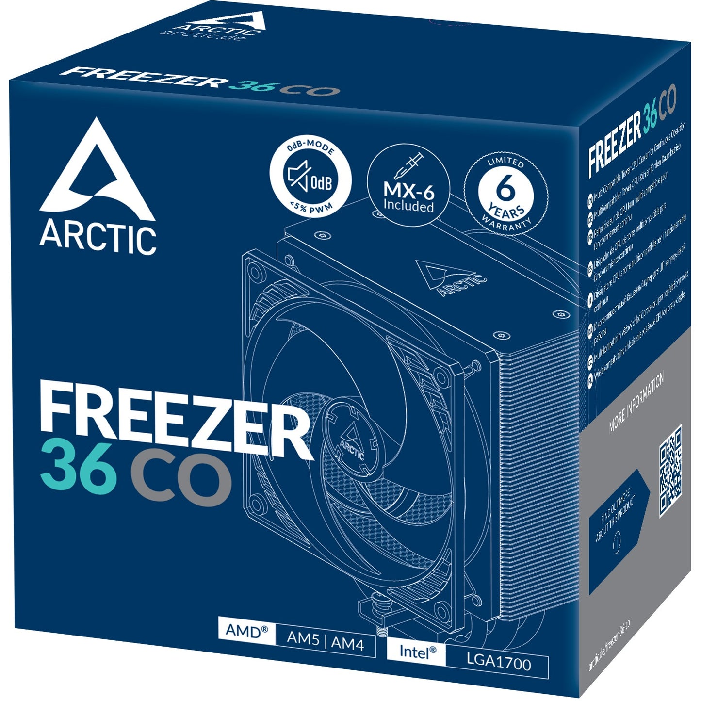 K Cooler Arctic Freezer 36 CO