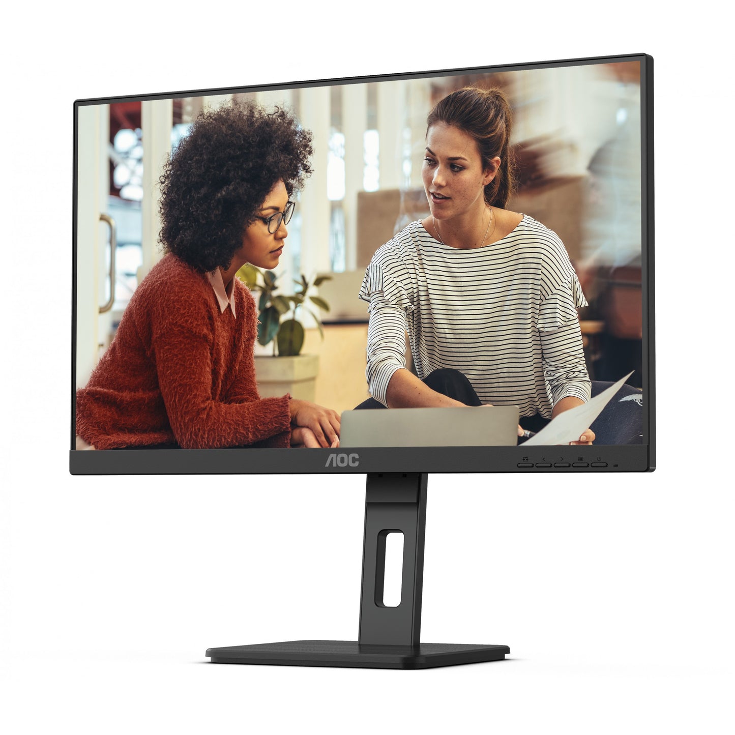 60,5cm/ 24" AOC 24E3QAF Full HD IPS 4ms HDMI VGA DP LS Black