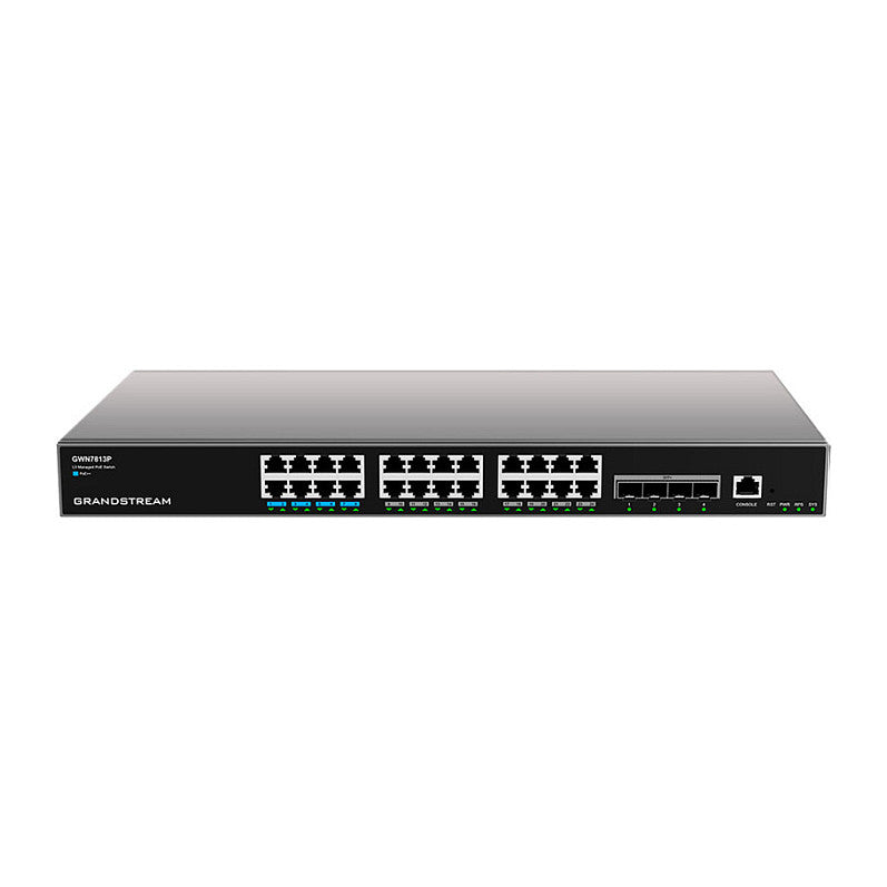 24P Grandstream GWN7813P 24x Port PoE/PoE++ Layer 3 Managed Netzwerk Switch