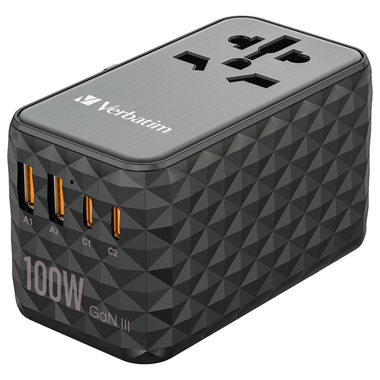 Verbatim UTA-06 100W Universal Reise Ladeadapter GaN III