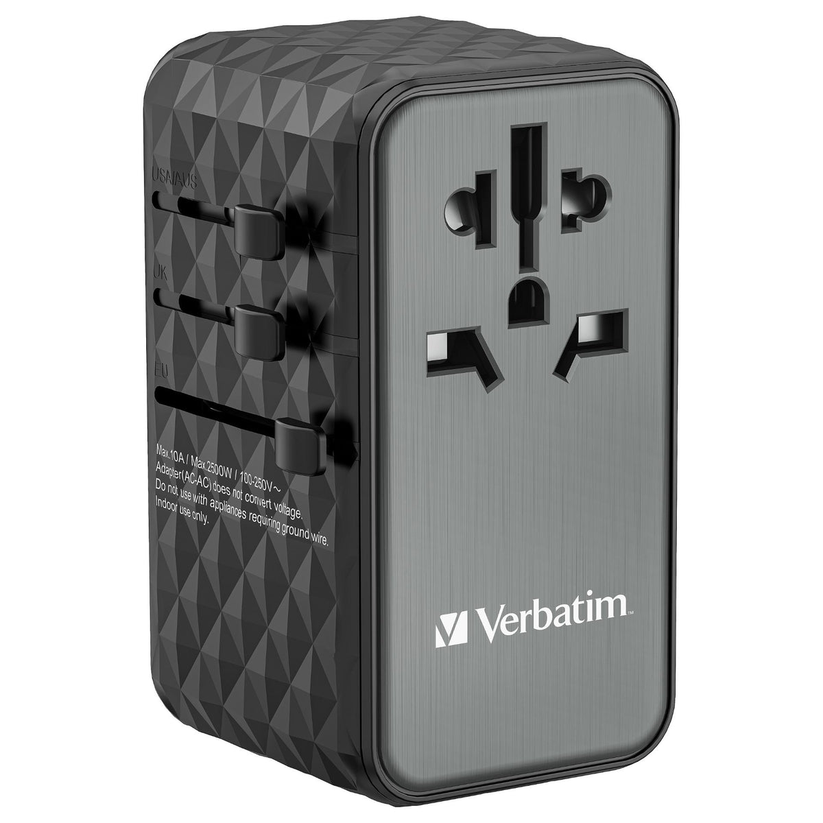 Verbatim UTA-06 100W Universal Reise Ladeadapter GaN III