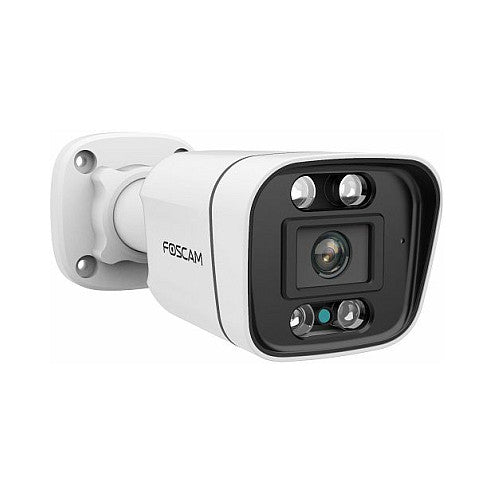 FOSCAM FN9108E-B4-2T Überwachungskameraset 4 Kameras mit Recorder Weiß