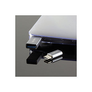LogiLink USB-C > USB 3.0 (ST-BU) Adapter Silber