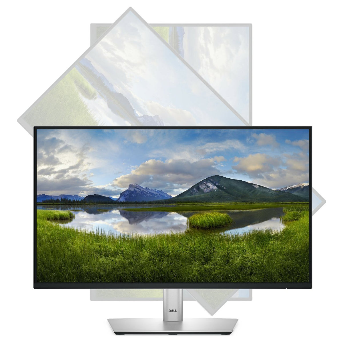 54,61cm/21,5" (1920x1080) Dell P2225H 16:9 FHD IPS 5ms 100Hz HDMI DP VGA USB-C Black/Silver